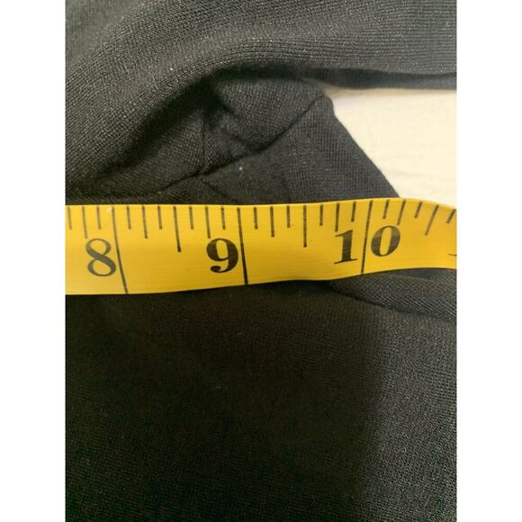 Cabi women's Pull On Leggings Medium Black Equestrian Zip Ankle Work Career - Picture 4 of 8